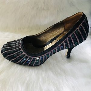 Fabulous Dancing Embellished Pump Heels